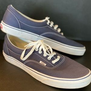 Vans AUTHENTIC Deck Shoes - Dress Blues/True White - (Worn 4 times)